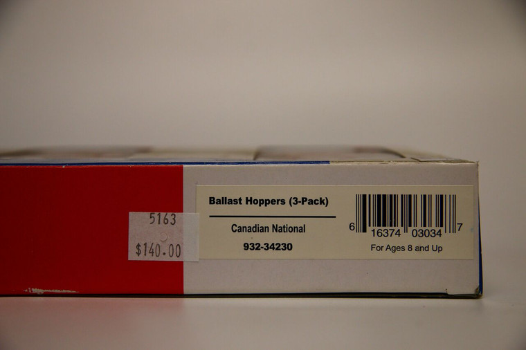 932-34230 - Walthers - Ballast Hopper (3-Pack) - Canadian National