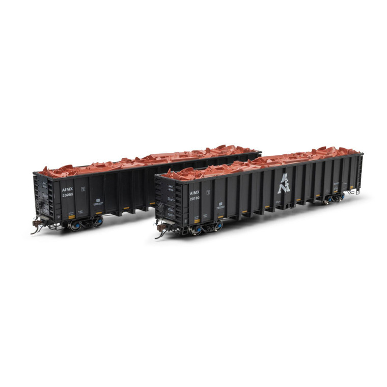 ATHG78604 - Athearn Genesis - HO NSC 6000 Gondola with Load, AIMX #20100, 21225 (2)
