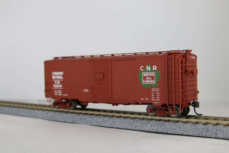 300073 - True Line Trains - HO CNR 1944 40' Box Car #520038