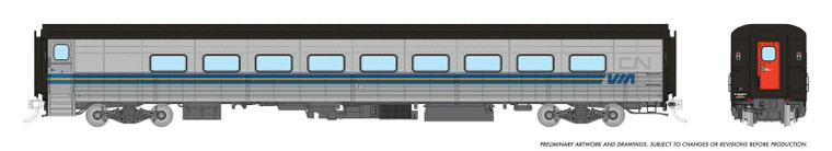 1062005 - Rapido - HO Hawker Siddeley Tempo Coach: VIA Rail: #362