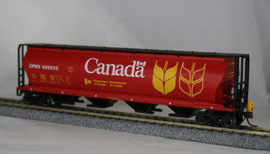 73801 - Bachmann - HO 4-Bay Cylindrical Grain Hopper With Track Powered ...