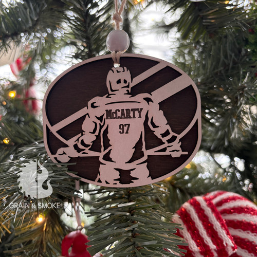 Hockey Puck Personalized Ornament