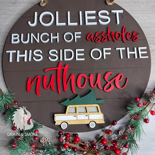 Jolliest Bunch Door Hanger