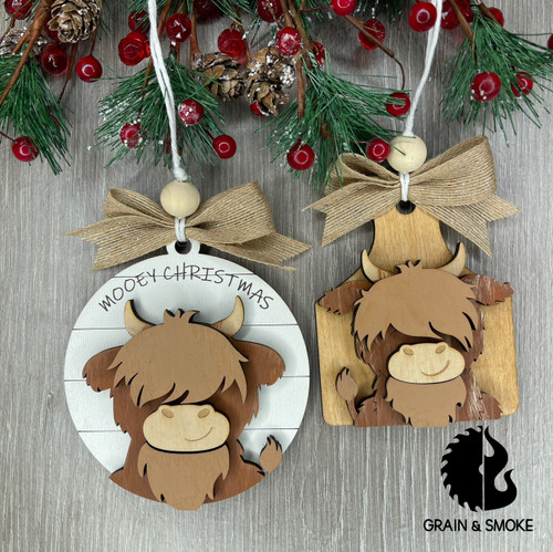 Highland Cow Ornament