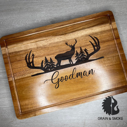 Deer Theme Cutting Board