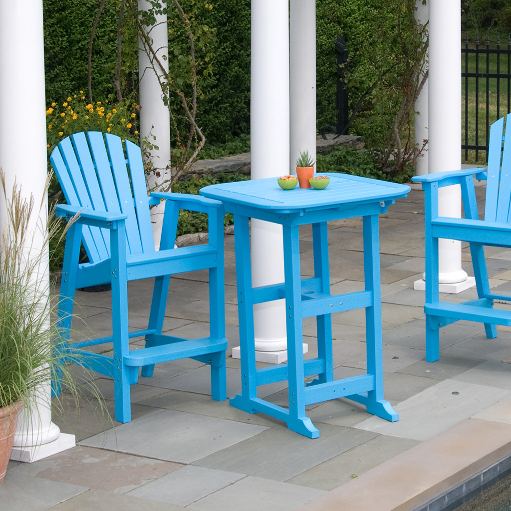 Seaside Casual Adirondack Shellback Bar Chair For Sale Shop for