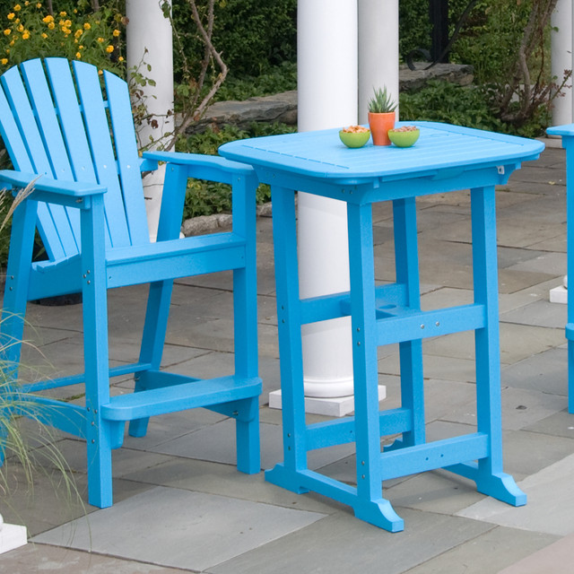 Seaside Casual Portsmouth Bar Table 30” x 30” Seaside Casual Portsmouth Bar Table 30” x 30”