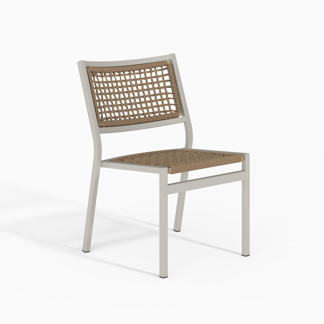 Tropitone Cabana Club Rope Seat, Stacking, Side Chair Tropitone Cabana Club Rope Seat, Stacking, Side Chair