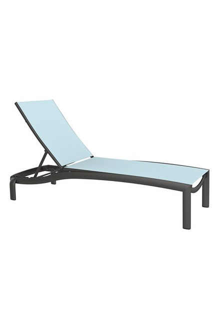 Tropitone KOR Sling Armless Chaise Lounge Tropitone KOR Sling Armless Chaise Lounge