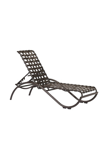 Tropitone La Scala Strap Chaise Lounge Tropitone La Scala Strap Chaise Lounge