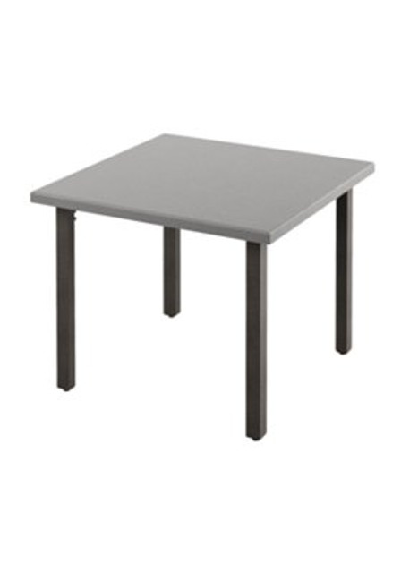 Tropitone Matrix 42" Square, KD ADA Dining Table, Umbrella Hole Tropitone Matrix 42" Square, KD ADA Dining Table, Umbrella Hole