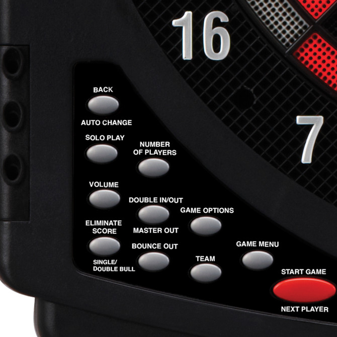 Solar Blast Electronic Dartboard