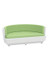 Tropitone Curve Half Circle 1/2 Back, Round Party Lounger