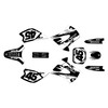 Graphics Kit for Kawasaki KX100 UFO (2001-2013) Division Series