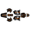 Graphics Kit for Ktm 65SX (1998-2001) Orange-crew Series