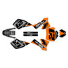Graphics Kit for Ktm 50SX (2002-2008) Orange-crew Series