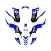 Graphics Kit for Yamaha RAPTOR90 (2009-2015) Fracture Series