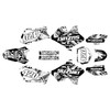 Graphics Kit for Suzuki RM125 (2001-2012) Snagged Series