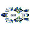 Graphics Kit for Suzuki RM250 (2001-2012) Snagged Series