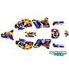 Graphics Kit for Yamaha YZ250F (1998-2002) Invasion Series