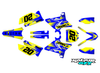 Graphics Kit for Yamaha YZ125 UFO RESTYLED (2002-2014) Spear Series