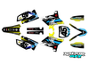 Graphics Kit for Yamaha YZ250 UFO RESTYLED (2002-2014) Division Series