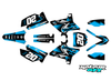 Graphics Kit for Yamaha YZ250 UFO RESTYLED (2002-2014) Spear Series