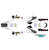Graphics Kit for Kawasaki KLX110 (2002-2009) Speed Series