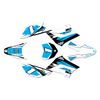 Graphics Kit for Kawasaki KLX110 (2010-2024) Blazing Series