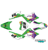 Graphics Kit for Kawasaki KLX110 (2010-2024) Throwback Series