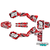 Graphics Kit for Kawasaki KX60 (1984-2004) Snagged Series