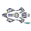 Graphics Kit for Kawasaki KX85 (2001-2013) Snagged Series