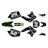 Graphics Kit for Kawasaki KX250F (2006-2008) Ominous Series