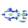 Graphics Kit for KTM Enduro 2-stroke 250 XC (2019-2022) Razor Series
