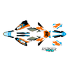 Graphics Kit for KTM Enduro 2-stroke 250 XC (2023) Jaw-breaker Series