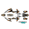 Graphics Kit for KTM Enduro 2-stroke 250 XC-W (2020-2023) Rugged Series
