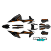 Graphics Kit for KTM Enduro 4-stroke 450 EXC-F (2020-2023) Orangecrew Series