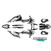 Graphics Kit for KTM Enduro 4-stroke 500 EXC-F (2020-2023) Rugged Series