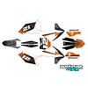 Graphics Kit for KTM Enduro 4-stroke 250 XC-F (2016-2018) Shark Series