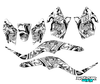 Graphics Kit for Kawasaki KFX50 (2007-2022) Snagged Series