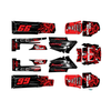 Graphics Kit for Yamaha BANSHEE 350 (1987-2012) Nightcity Series