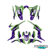 Graphics Kit for Yamaha RAPTOR 700 (2006-2012) Fracture Series