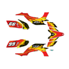 Graphics Kit for Yamaha YFZ450 (2004-2008) Fracture Series