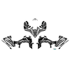 Graphics Kit for Yamaha YFZ450R (2014-2023) Prime Series