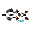 Graphics Kit for KTM MOTOCROSS MX 2-STROKE 125 SX (2012) Rugged Series