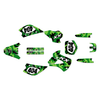 Graphics Kit for Kawasaki KX 80 (1998-2004) Invasion Series