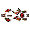 Graphics Kit for Honda CR85 (2003-2014) Prime Series