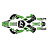Graphics Kit for Kawasaki KLX110 (2002-2009) Warfare Series