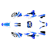 Graphics Kit for Yamaha YZ250F (2003-2005) Vintage Series