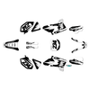 Graphics Kit for Yamaha YZ250F (2003-2005) Vintage Series